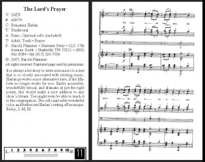 The Lord's Prayer by Benjamin Harlan